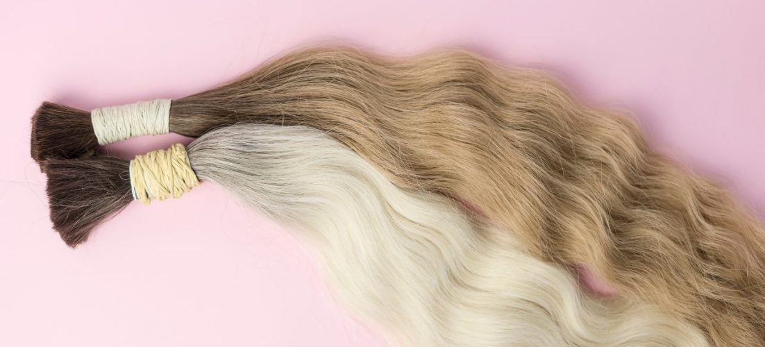Human hair extensions